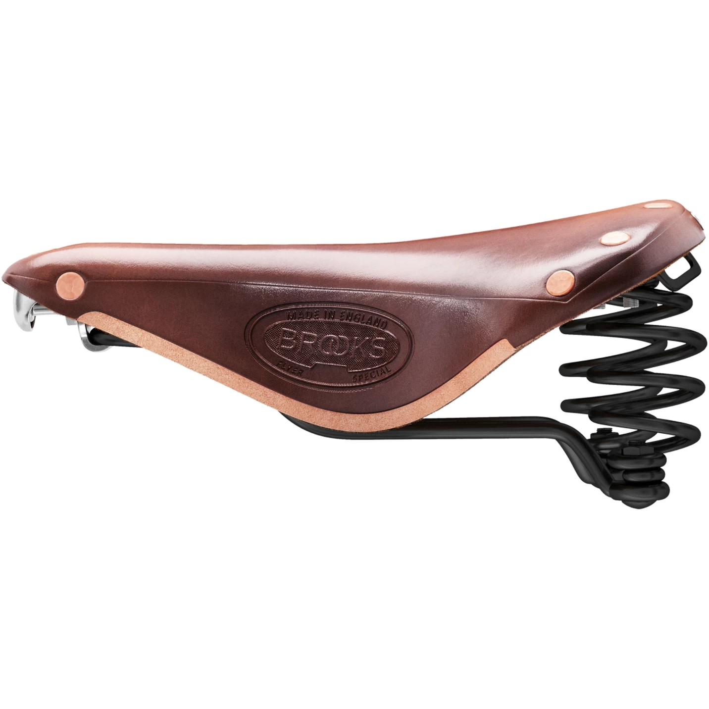 BROOKS ENGLAND Brooks Flyer Special Bend Leather Saddle - Brown - Image 6
