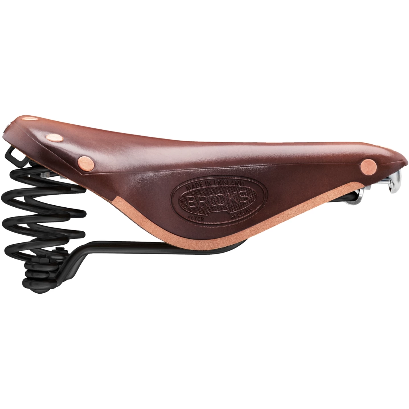 BROOKS ENGLAND Brooks Flyer Special Bend Leather Saddle - Brown - Image 3