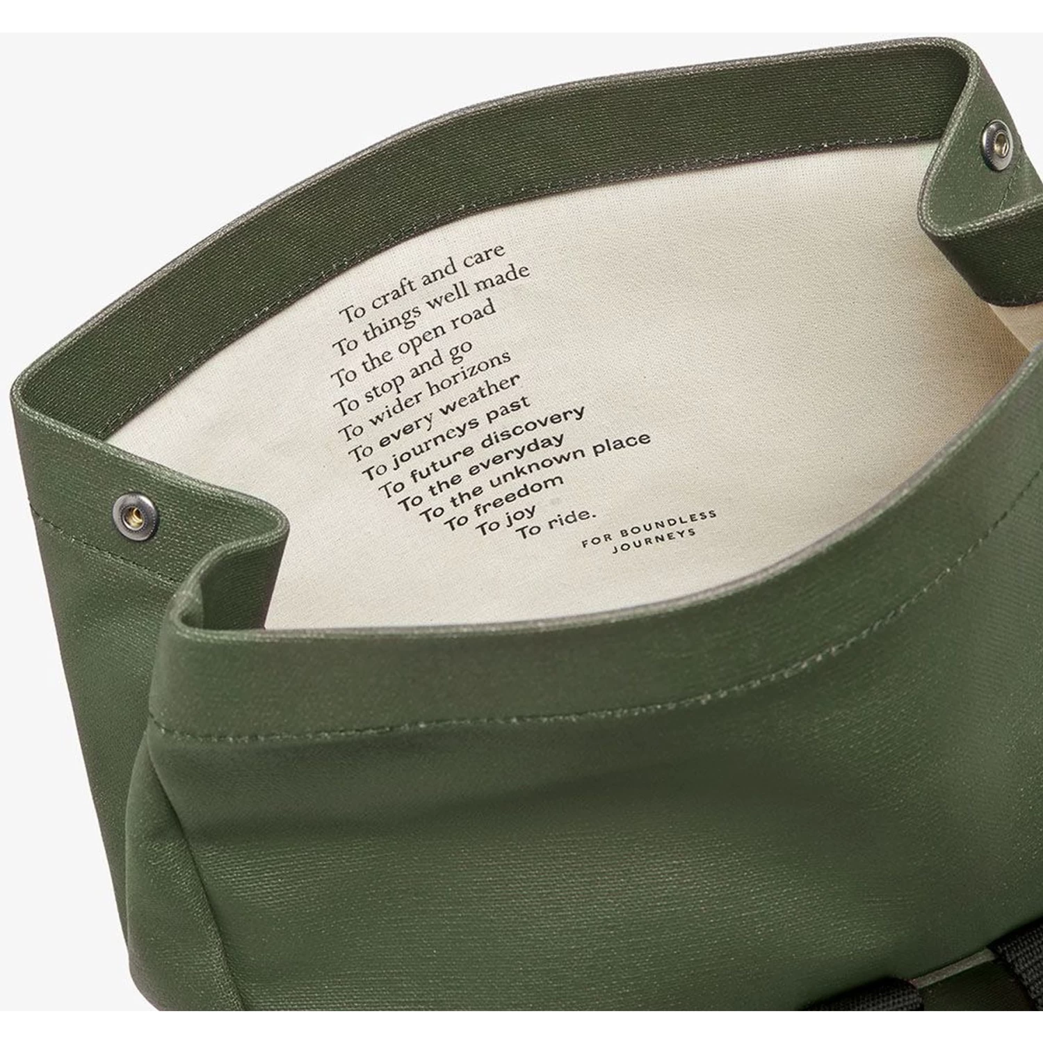 BROOKS ENGLAND Brooks Pickwick Cotton Canvas Backpack 12L - Forest - Image 8