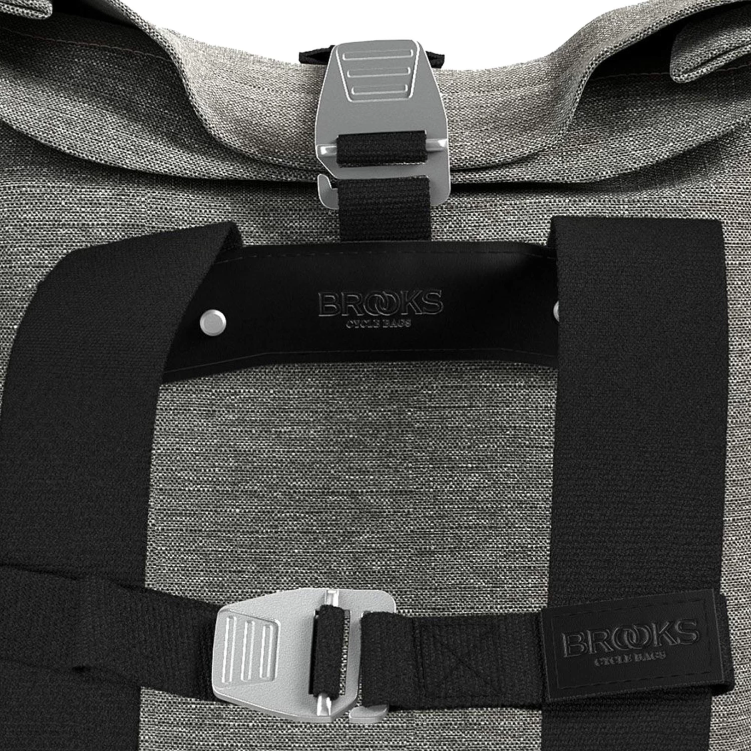 BROOKS ENGLAND Brooks Pickwick Tex Nylon Backpack 12L - Grey - Image 2