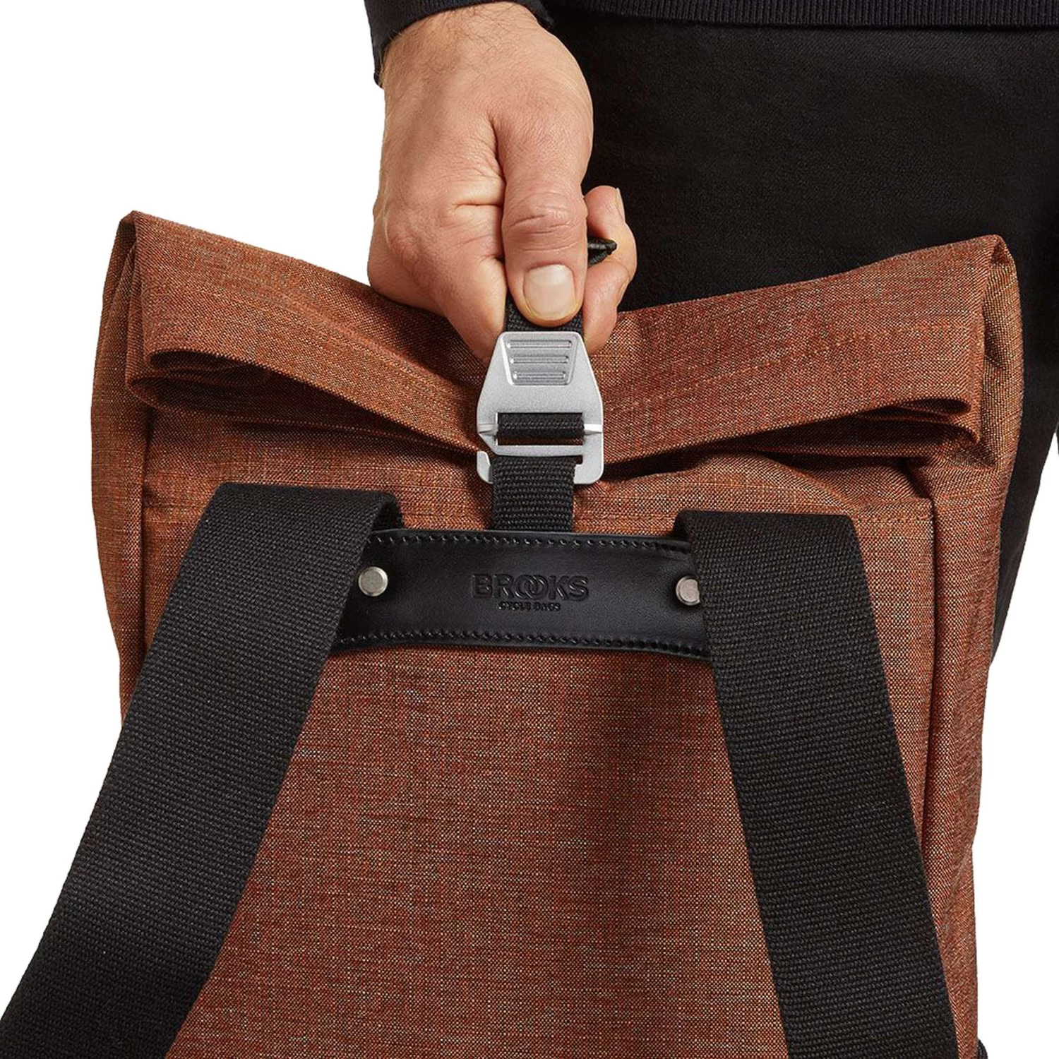 BROOKS ENGLAND Brooks Pickwick Tex Nylon Backpack 12L - Orange - Image 6