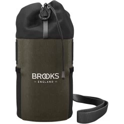 BROOKS ENGLAND Brooks Scape Feed Pouch Handlebar Bag - Mud Green