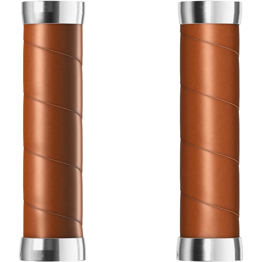 BROOKS ENGLAND Brooks Slender Leather Grips 130/130 Mm - Honey