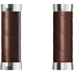 BROOKS ENGLAND Brooks Slender Leather Grips For Twist Shifter - 100/100mm - Brown