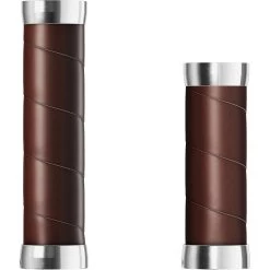 BROOKS ENGLAND Brooks Slender Leather Grips For Twist Shifter - 130/100mm - Brown
