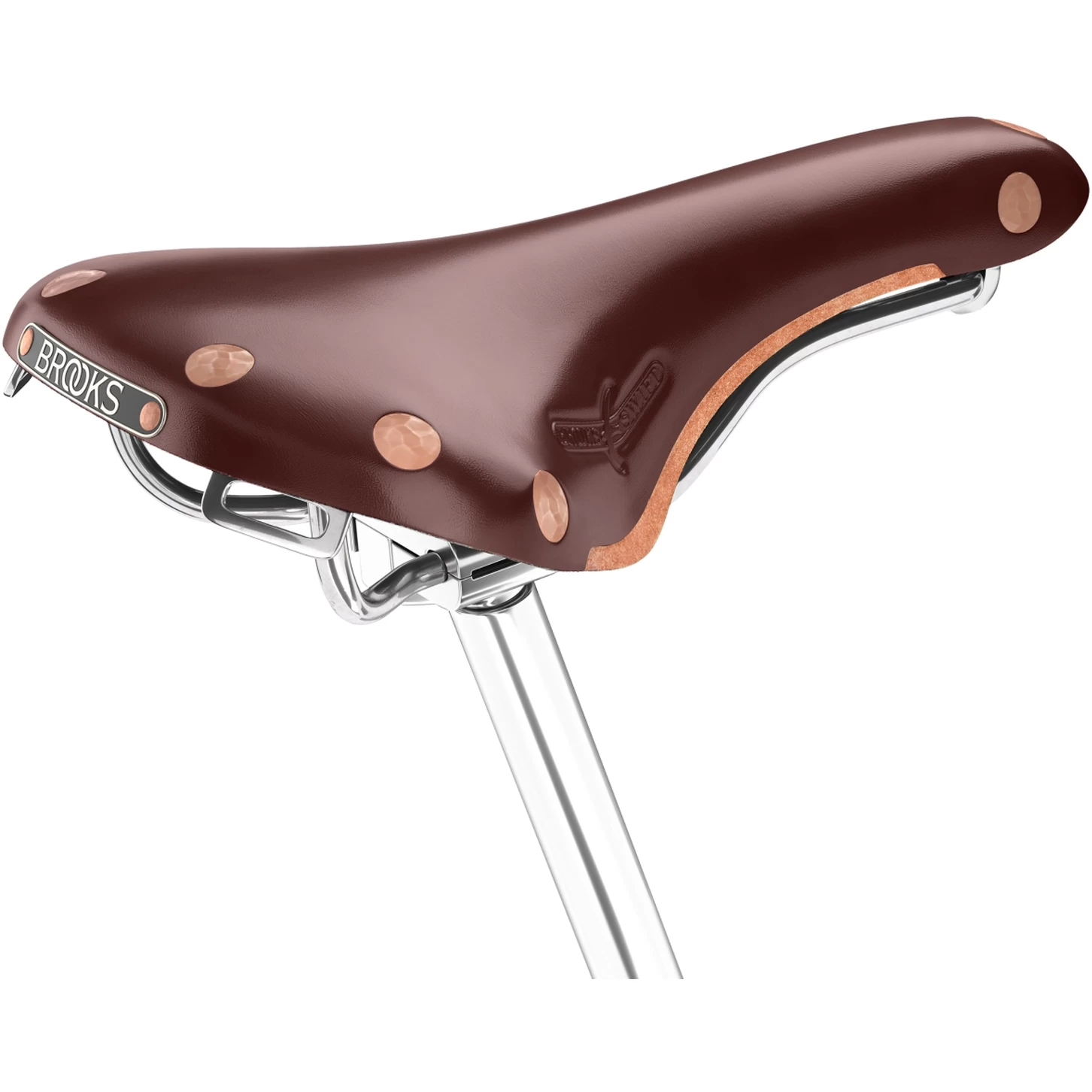 BROOKS ENGLAND Brooks Swift Bend Leather Saddle - Brown - Image 7